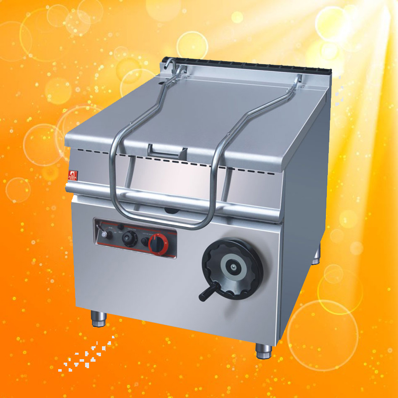 可倾斜式电炒锅