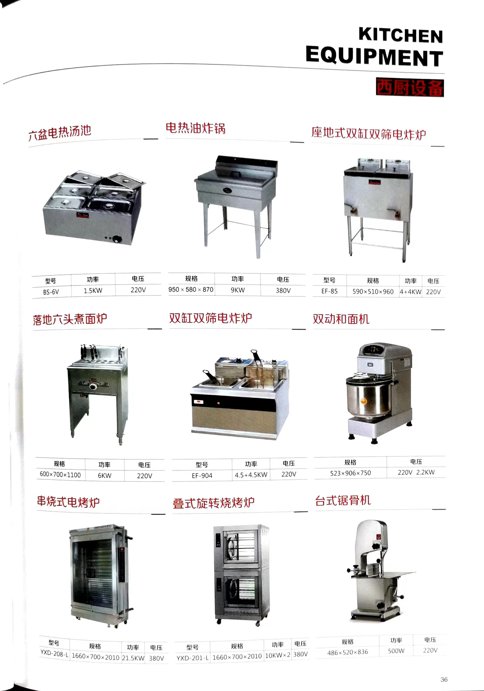 西厨设备
